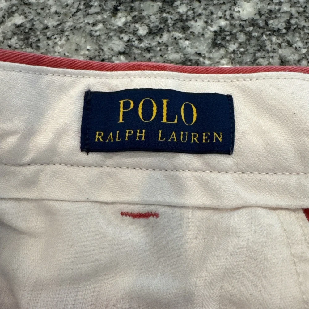 Polo Ralph Lauren Men's 100% Cotton Chino Pants Nantucket Red/Pink‎ 40Tx36 #759